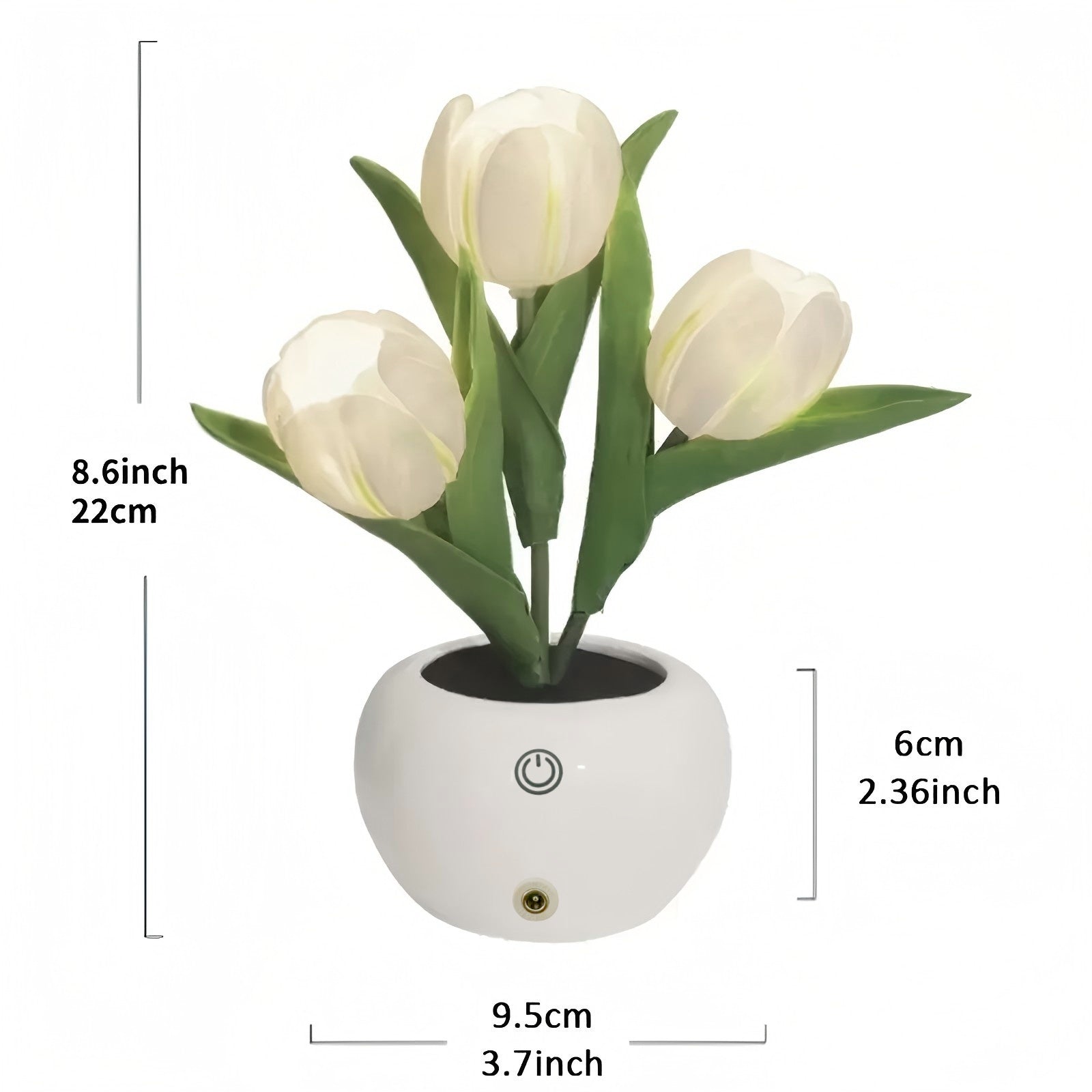 🌷 Tulip Lamp — Elegant Floral Glow for Your Space