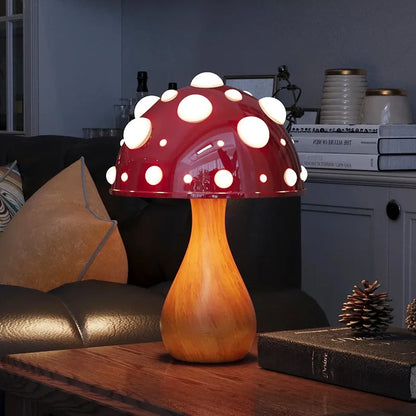 Amanita Mushroom Table Lamp