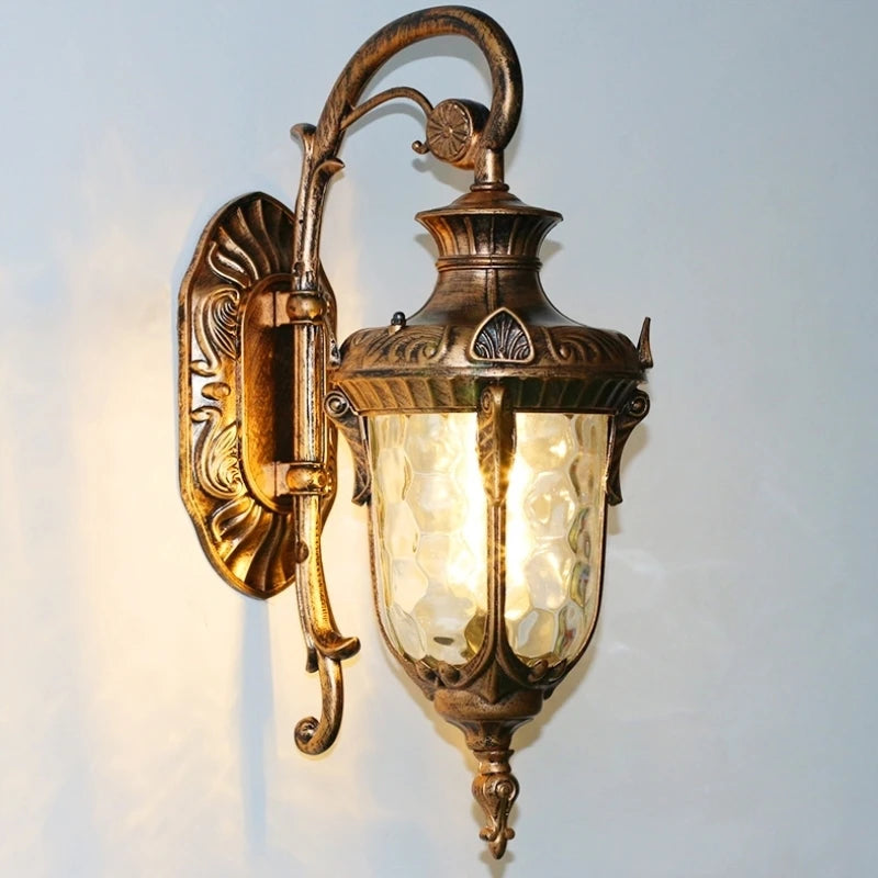 Outdoor Wall Light European Style Retro Waterproof