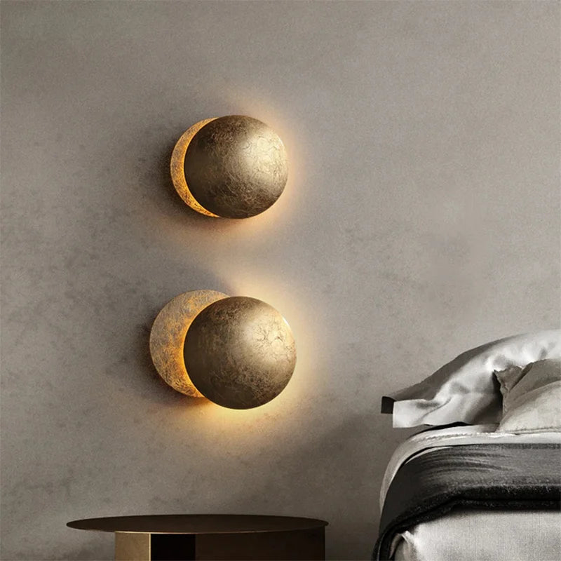 Moon Eclipse Wall Light