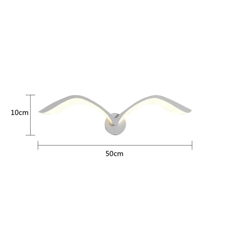 Seagull Bird Wall Light